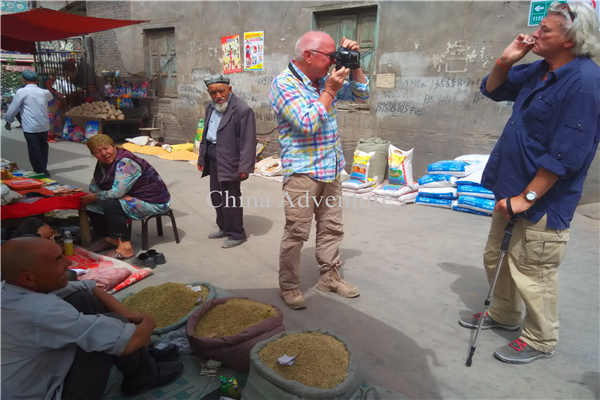 Bazzar in Xinjiang China